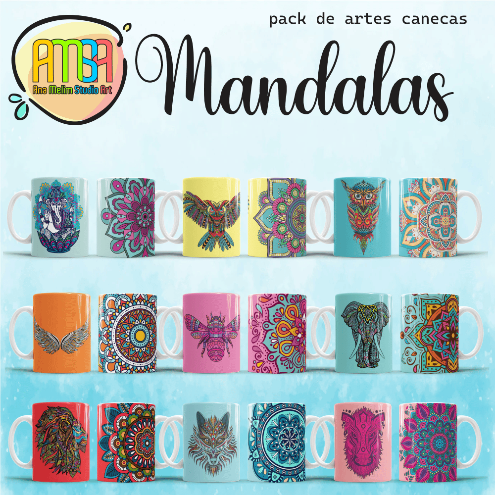 ESTAMPAS LINDAS BRUXAS 3D CANECAS – Ana Melim Studio Art