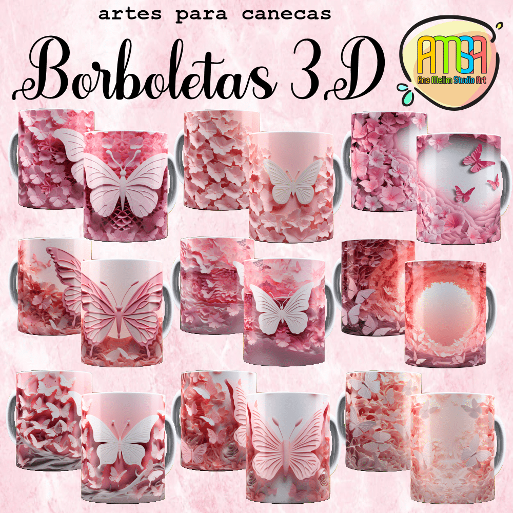 ESTAMPAS LINDAS BRUXAS 3D CANECAS – Ana Melim Studio Art