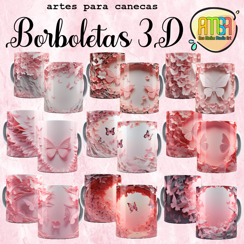 ESTAMPAS LINDAS BRUXAS 3D CANECAS – Ana Melim Studio Art