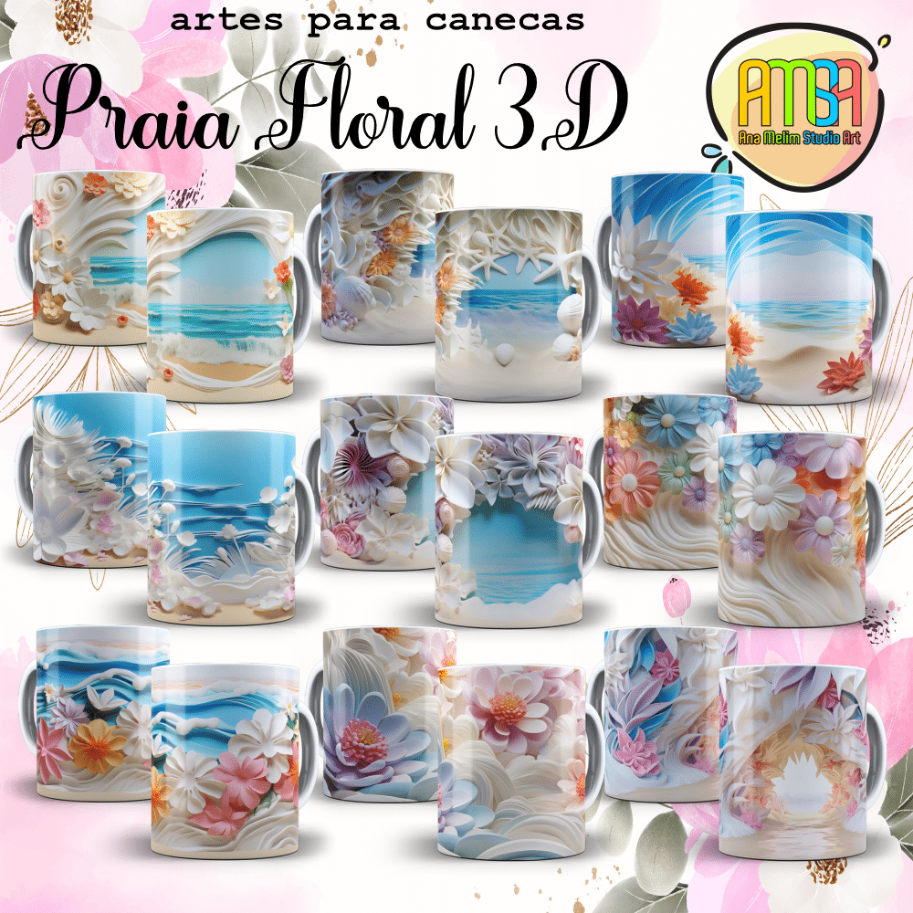 ESTAMPAS LINDAS BRUXAS 3D CANECAS – Ana Melim Studio Art